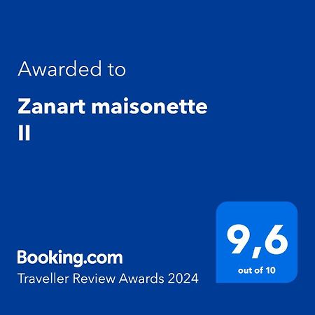 Zanart Maisonette II Tripití Exteriér fotografie